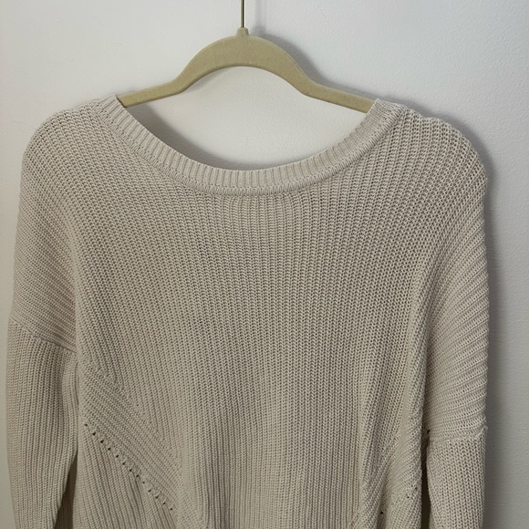 Lucky Brand Sweater with Tied Back - Picture 2 of 6